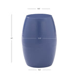 Sienna Side Table Navy Blue