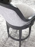 Appellation Appellation Upholstered Swivel Counter Stool