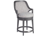 Appellation Appellation Upholstered Swivel Counter Stool