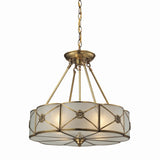 Preston 18'' Wide 4-Light Chandelier - Brushed Brass