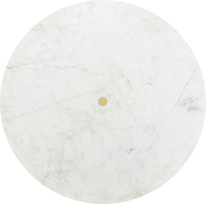 Stonewood Acacia Wood / Marble / Steel Mid Century Acacia Wood Coffee Table - 36" W x 36" D x 16" H