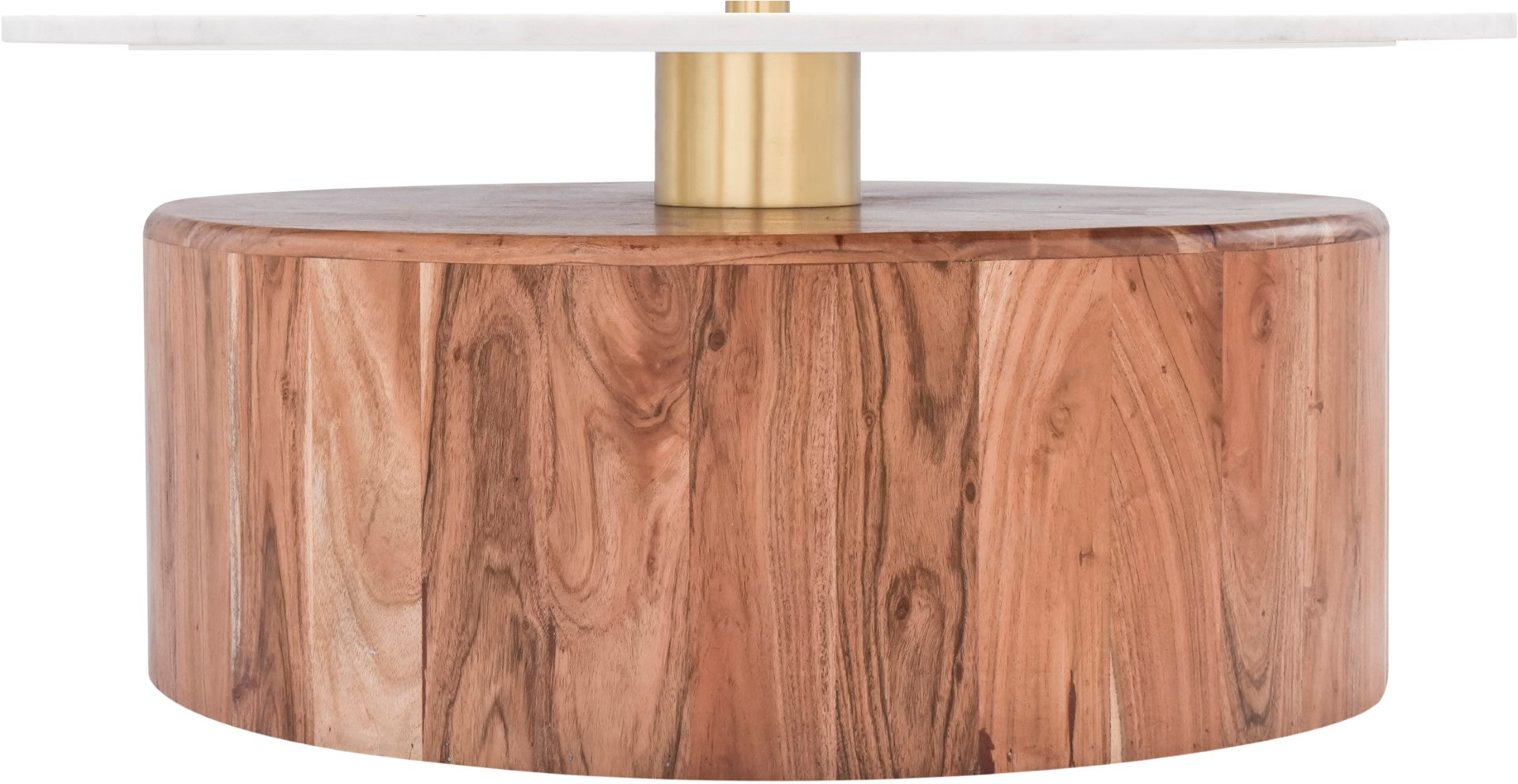 Stonewood Acacia Wood Mid Century Coffee Table - Thumbnail 5