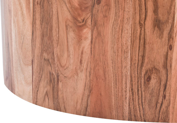 Stonewood Acacia Wood / Marble / Steel Mid Century Acacia Wood Coffee Table - 36" W x 36" D x 16" H