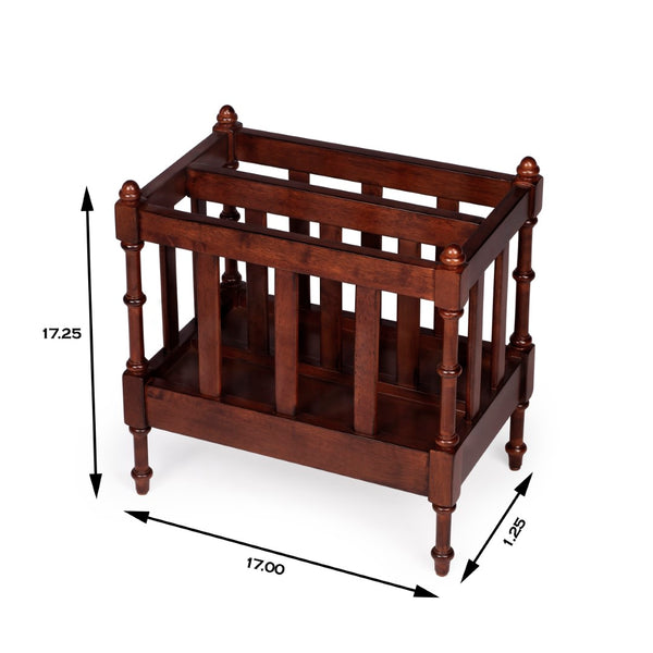 Butler Specialty Holden Antique Cherry Magazine Basket 2214011