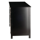 Winsome Wood Delta Office Writing Desk, Black 22147-WINSOMEWOOD