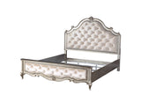 Esteban Glam Bed Velvet (cc#V0063-2) • Antique Champagne (cc#) 22194CK-ACME