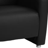English Elm EE1006 Contemporary Commercial Grade Chair Black EEV-10570