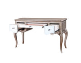 Esteban Glam Vanity Desk Antique Champagne • Mirrored 22209-ACME