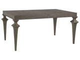 Cohesion Rectangular Dining Table in Grigio Finish - Extends from 63 to 85 Inches for Versatile Dining