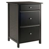 Delta Home Office File Cabinet, Black