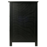 Winsome Wood Delta Home Office File Cabinet, Black 22321-WINSOMEWOOD