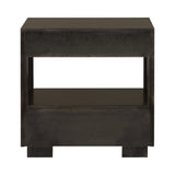 Durango Modern 2-drawer Nightstand Smoked Peppercorn