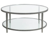 Metal Designs Claret Round Cocktail Table