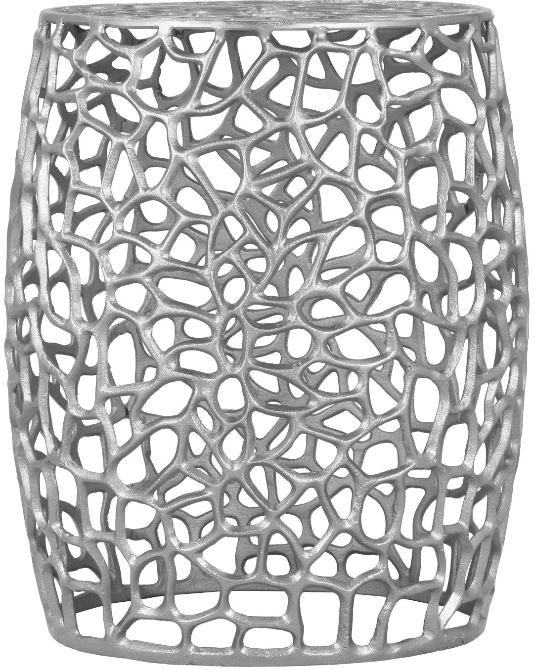 Priya Contemporary Aluminum End Table