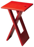 Hammond Red Folding Table