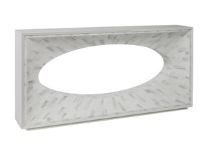 Signature Designs Elation White Console