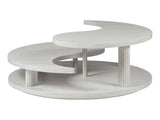 Artistica Home Misty Gray Yin Yang  Cocktail Table 01-2287-943
