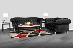 New Classic Furniture Tiana Sofa Black U1617-30-BLK