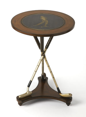 Butler Specialty Nineteenth Hole Round Golf Accent Table 2302070