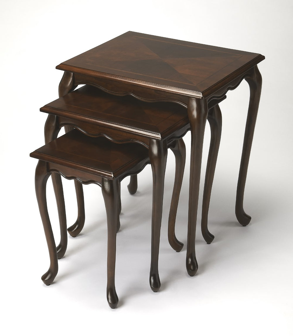 Butler Specialty Thatcher Cherry Nest Of Tables 2306024