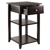 Winsome Wood Burke Home Office Printer Stand, Coffee 23121-WINSOMEWOOD