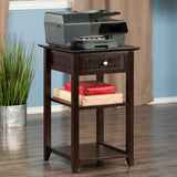 Winsome Wood Burke Home Office Printer Stand, Coffee 23121-WINSOMEWOOD