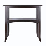 Winsome Wood Camden Console Hall Table, Coffee 23129-WINSOMEWOOD