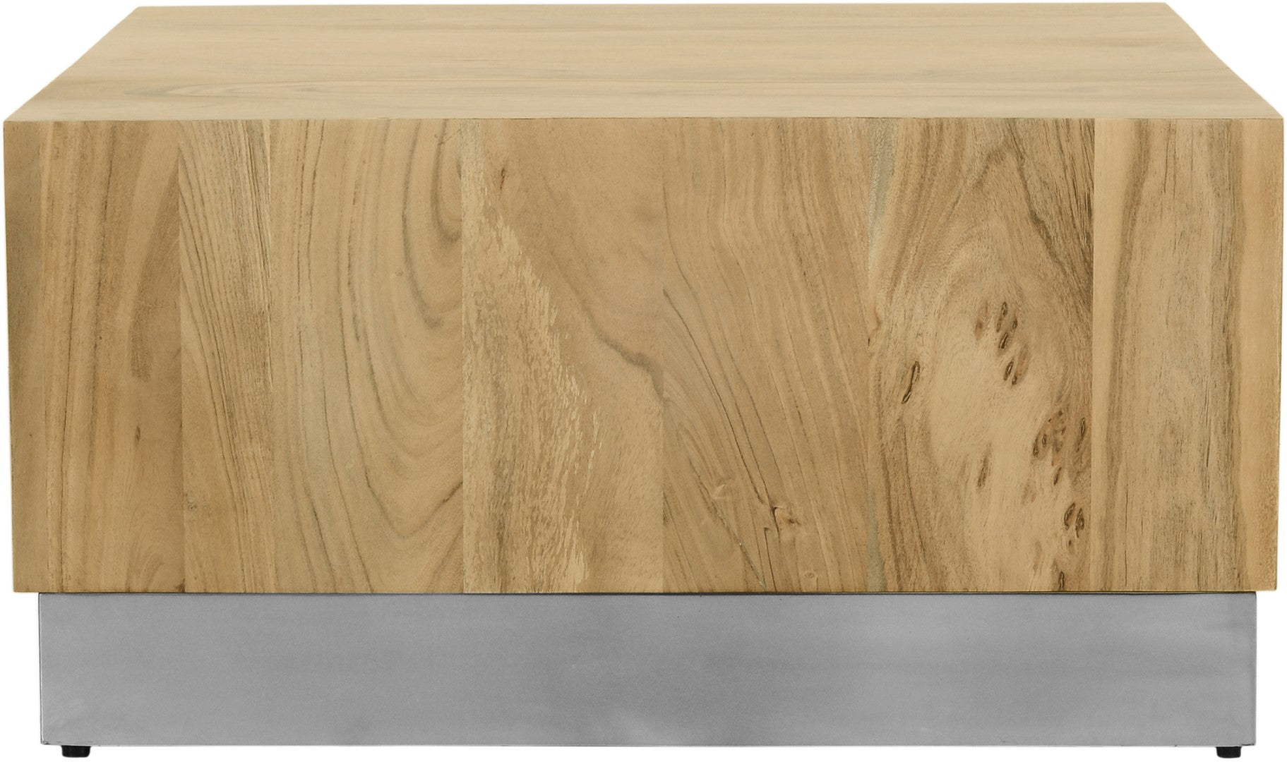 Acacia Wood Coffee Table - Thumbnail 5