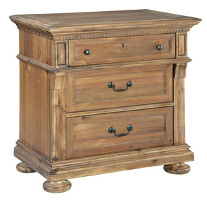 Hekman Furniture Wellington Hall Three Drawer Nightstand 23363