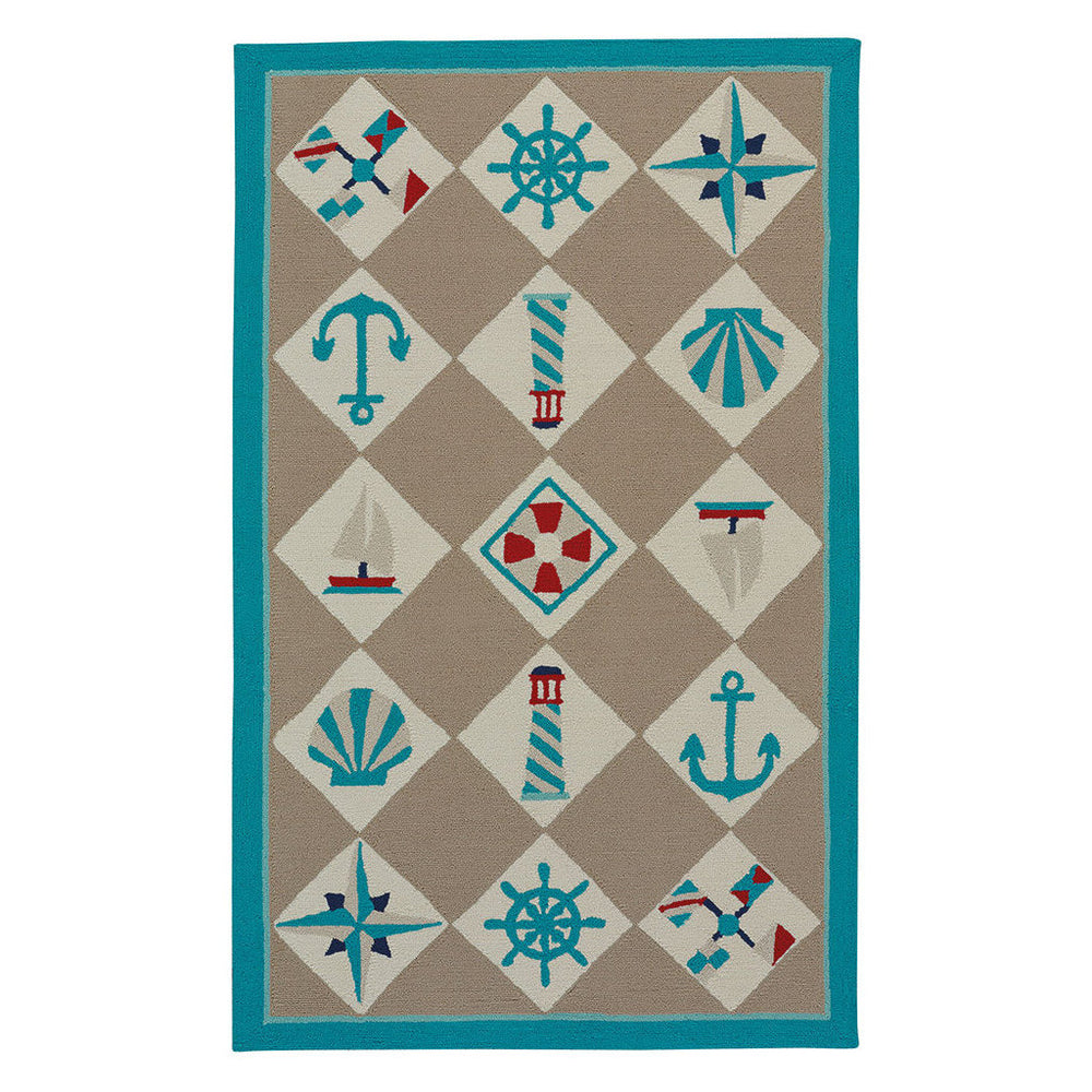 Capel Rugs Seafaring 2338 Hand Tufted Rug 2338RS08001000725