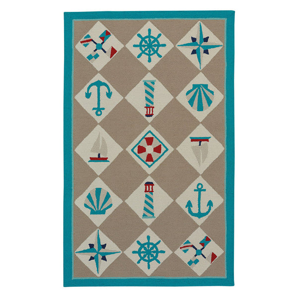 Capel Rugs Seafaring 2338 Hand Tufted Rug 2338RS08001000725