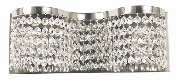 Framburg 2-Light Polished Silver Princessa Sconce 2342 PS