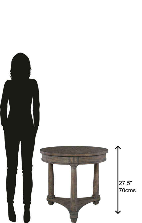 Hekman Furniture Lincoln Park Round Lamp Table 23504