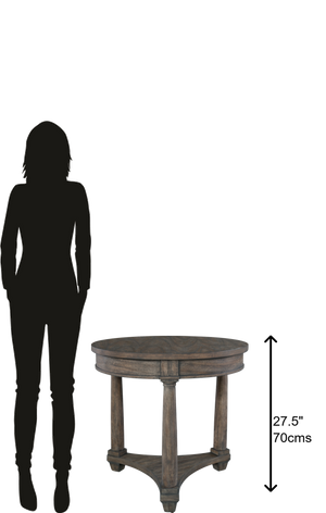 Hekman Furniture Lincoln Park Round Lamp Table 23504