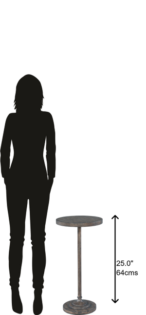 Hekman Furniture Lincoln Park Slim Post Chairside Table 23510