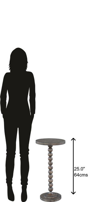 Hekman Furniture Lincoln Park Beaded Post Chairside Table 23511