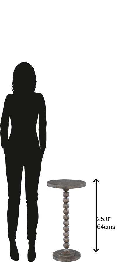 Hekman Furniture Lincoln Park Beaded Post Chairside Table 23511