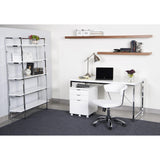 Gilbert 3 Drawer File Cabinet in White