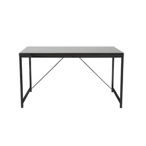 Gilbert Desk in Black with Black Frame