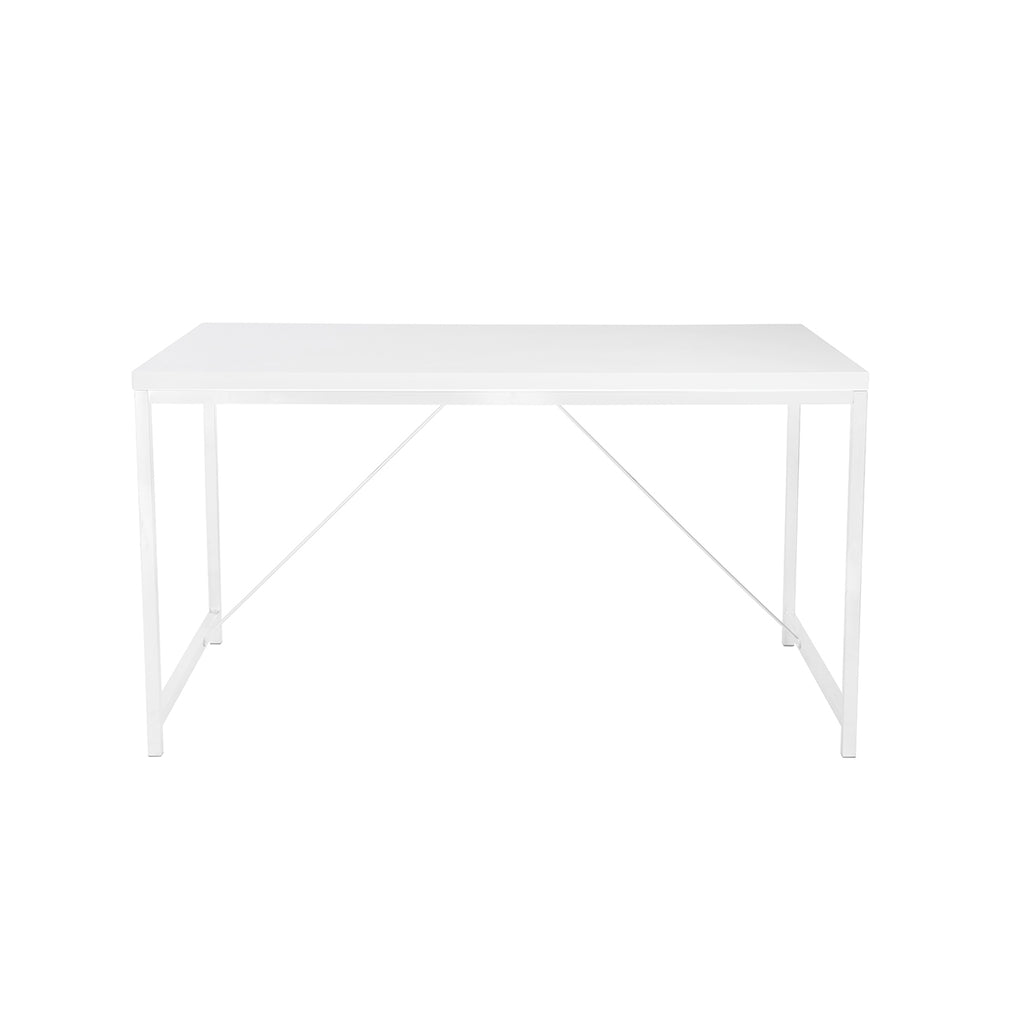Gilbert Desk in White with White Frame