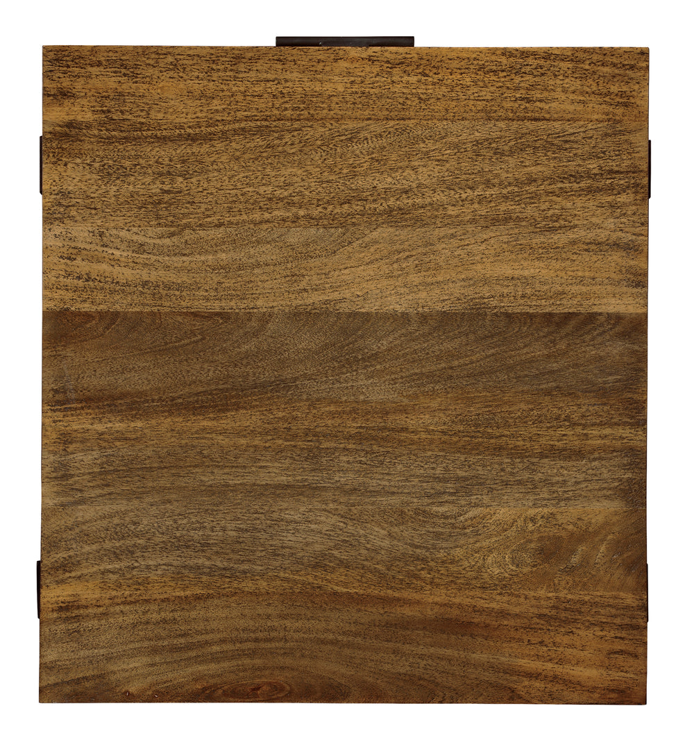 Hekman Furniture Bedford Park Iron Strapg Drawer Lamp Table 23705