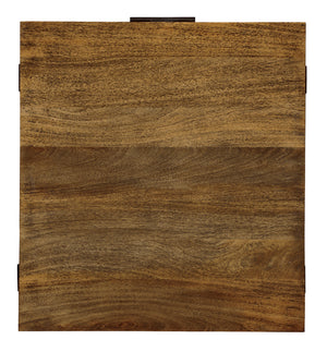 Hekman Furniture Bedford Park Iron Strapg Drawer Lamp Table 23705