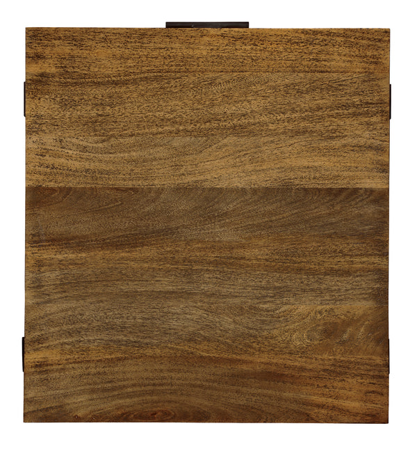 Hekman Furniture Bedford Park Iron Strapg Drawer Lamp Table 23705