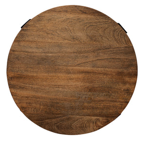 Hekman Furniture Bedford Park Iron Strapg Round Lamp Table 23706