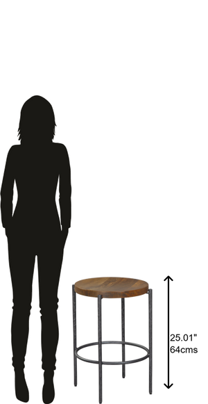 Hekman Furniture Bedford Park Counter Stool/Forged Legs 23729