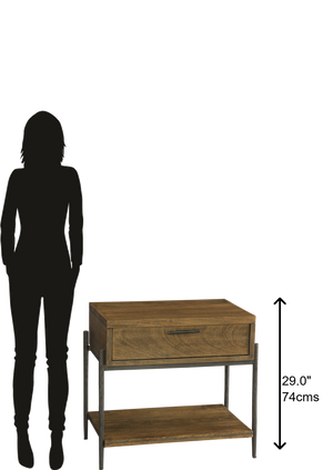 Hekman Furniture Bedford Park Single Drawer Nightstand 23764