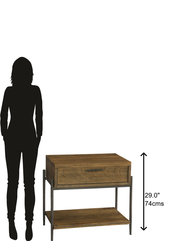 Hekman Furniture Bedford Park Single Drawer Nightstand 23764