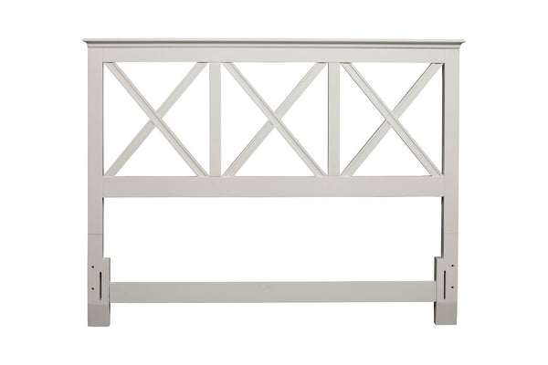 Alpine Furniture Potter Full Size Bed Headboard Only, White 955-08F-HB White Mahogany Solids & Veneer 60 x 3 x 50