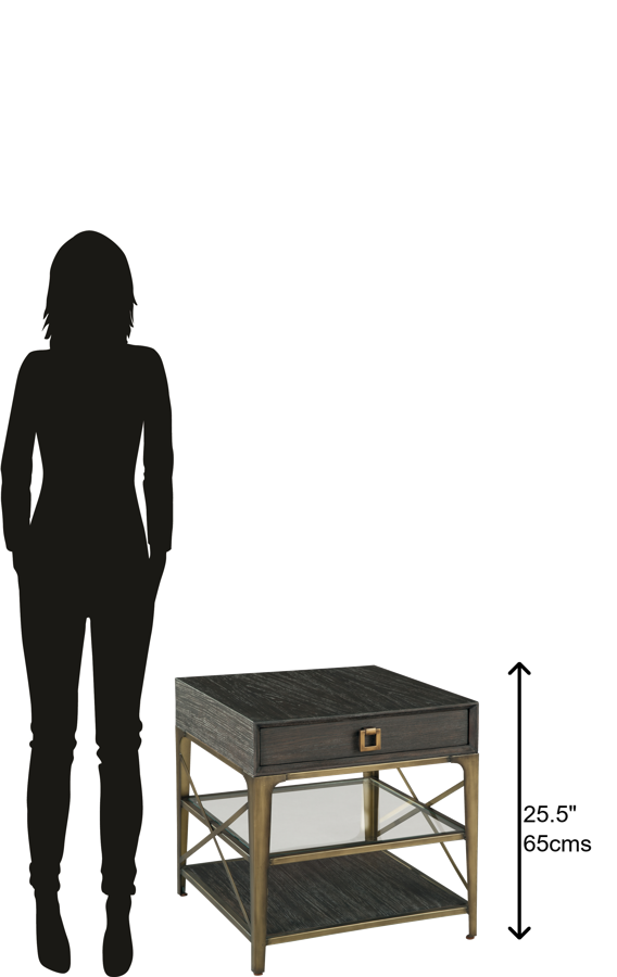 Hekman Furniture Edgewater Lamp Table With Drawer 23803