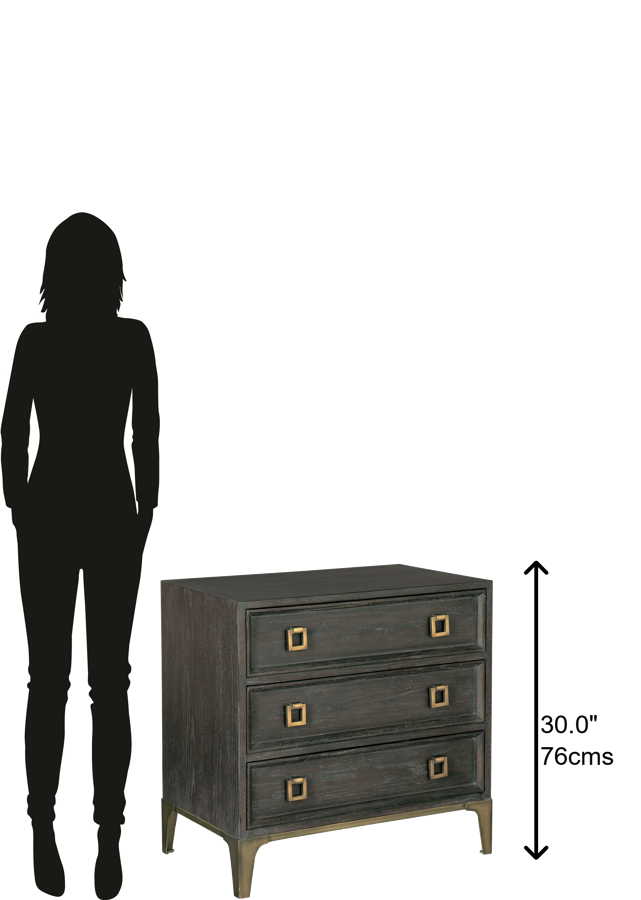 Hekman Furniture Edgewater Triple Nightstand 23863